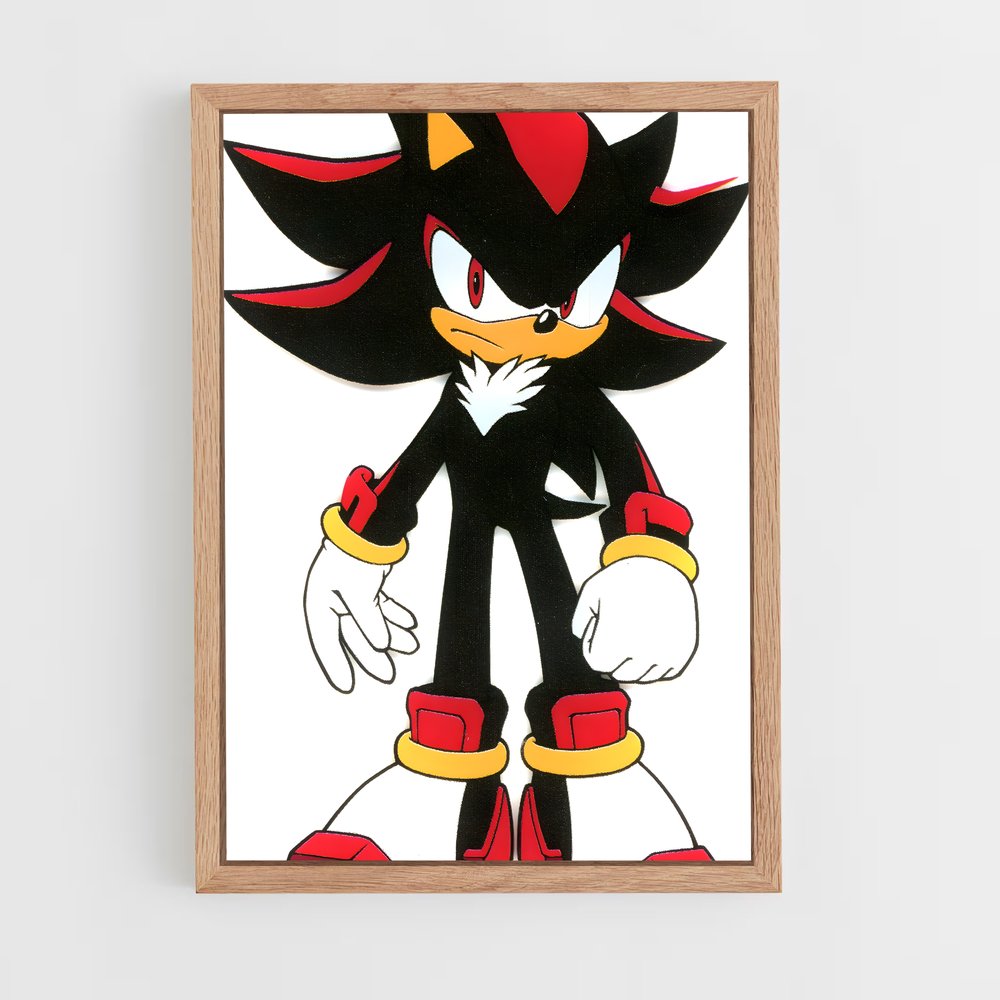 Poster Sonic Shadow (vue 4)